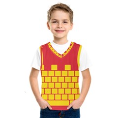 Firewall Bridge Signal Yellow Red Kids  Sportswear