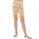 Dragonfly Leaf Orange Kids  Mid Length Swim Shorts View1