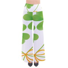 Flower Floralleaf Green Reboon Pants by Mariart