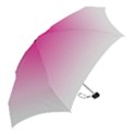 Gradients Pink White Mini Folding Umbrellas View2
