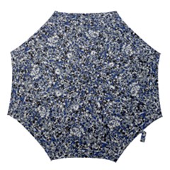 Electric Blue Blend Stone Glass Hook Handle Umbrellas (medium) by Mariart