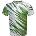 Fluorescent Flames Background Light Effect Abstract Men s Cotton Tee View1