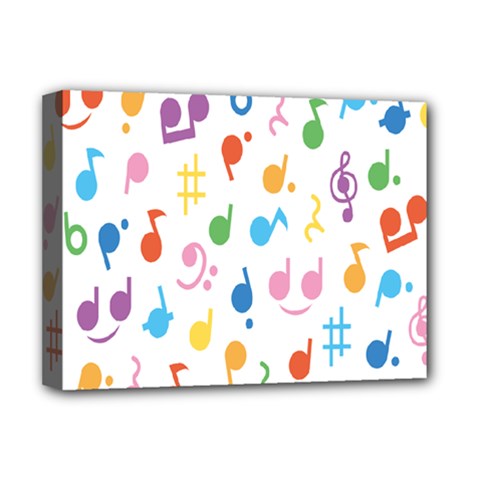 Musical Notes Deluxe Canvas 16  X 12  