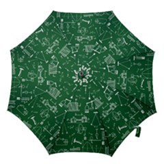 Scientific Formulas Board Green Hook Handle Umbrellas (large)