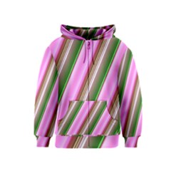 Pink And Green Abstract Pattern Background Kids  Zipper Hoodie by Nexatart