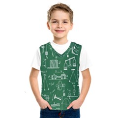 Scientific Formulas Board Green Kids  Sportswear by Mariart