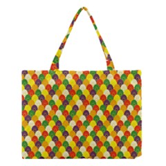 Flower Floral Sunflower Color Rainbow Yellow Purple Red Green Medium Tote Bag