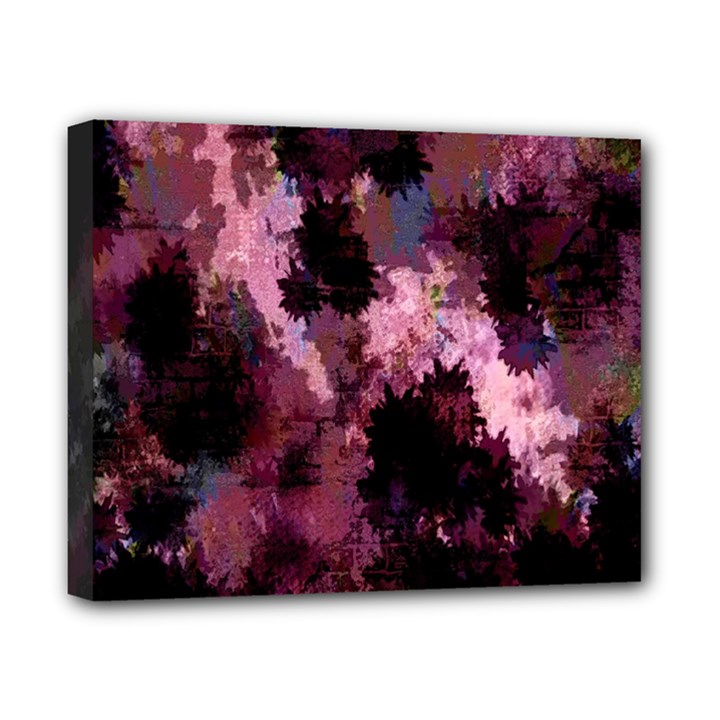 Grunge Purple Abstract Texture Canvas 10  x 8 