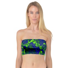 Abstract Green And Blue Background Bandeau Top