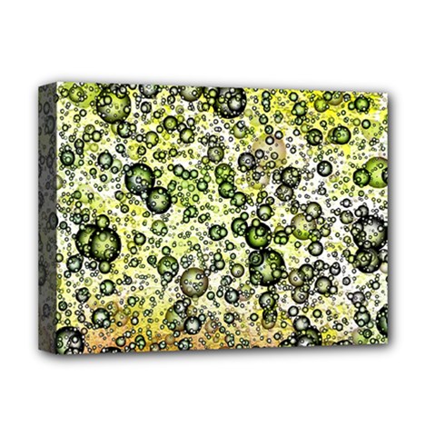 Chaos Background Other Abstract And Chaotic Patterns Deluxe Canvas 16  X 12   by Nexatart