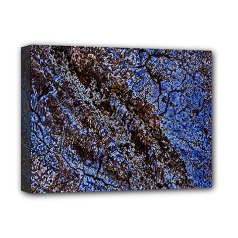 Cracked Mud And Sand Abstract Deluxe Canvas 16  X 12  