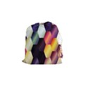 Colorful Hexagon Pattern Drawstring Pouches (Small)  View1