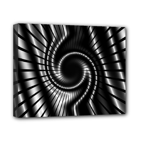 Abstract Background Resembling To Metal Grid Canvas 10  X 8  by Nexatart