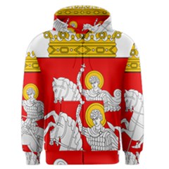 Lesser Coat Of Arms Of Georgia Men s Zipper Hoodie by abbeyz71