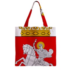 Lesser Coat Of Arms Of Georgia Zipper Grocery Tote Bag by abbeyz71