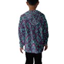 Stylized Texture Luxury Ornate Hooded Wind Breaker (Kids) View2