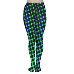 Digitally Created Halftone Dots Abstract Background Design Women s Tights by Nexatart