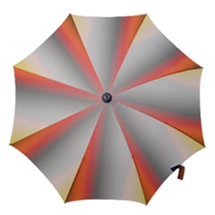 Digitally Created Abstract Colour Blur Background Hook Handle Umbrellas (large) by Nexatart