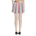 Digitally Created Abstract Colour Blur Background Pleated Mini Skirt View2