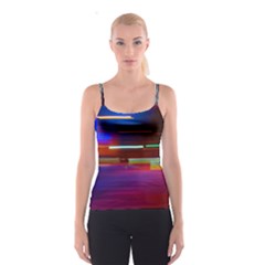 Abstract Background Pictures Spaghetti Strap Top by Nexatart