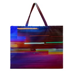 Abstract Background Pictures Zipper Large Tote Bag by Nexatart