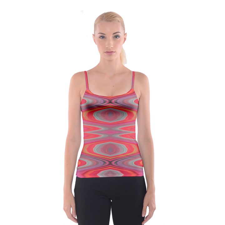 Hard Boiled Candy Abstract Spaghetti Strap Top