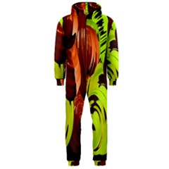 Neutral Abstract Picture Sweet Shit Confectioner Hooded Jumpsuit (men)  by Nexatart