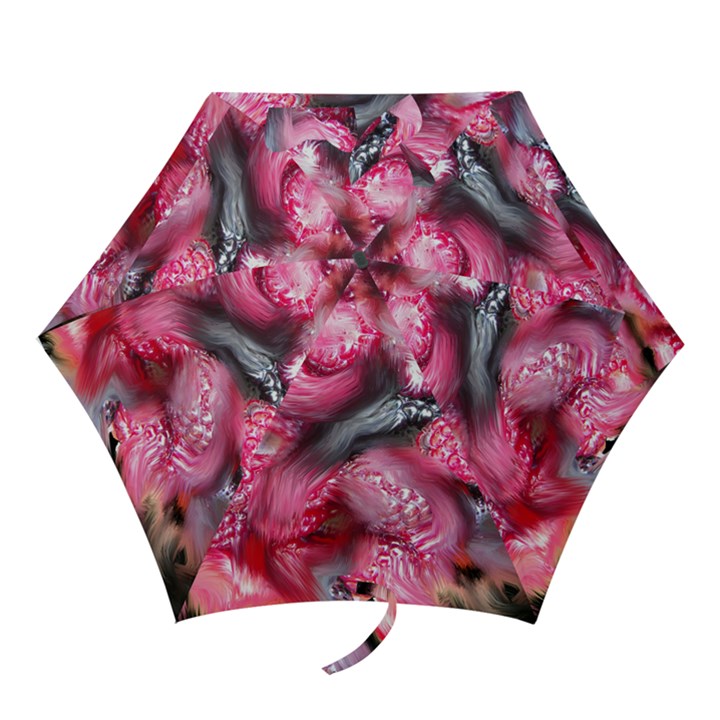 Raspberry Delight Mini Folding Umbrellas