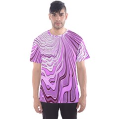 Light Pattern Abstract Background Wallpaper Men s Sport Mesh Tee