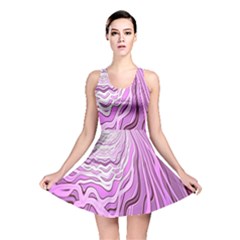 Light Pattern Abstract Background Wallpaper Reversible Skater Dress