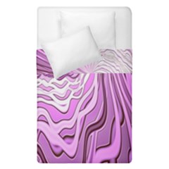 Light Pattern Abstract Background Wallpaper Duvet Cover Double Side (Single Size)