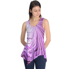 Light Pattern Abstract Background Wallpaper Sleeveless Tunic