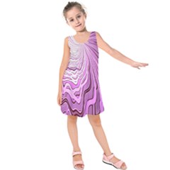 Light Pattern Abstract Background Wallpaper Kids  Sleeveless Dress