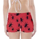 Illustration With Spiders Boyleg Bikini Wrap Bottoms View2