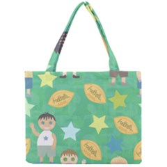 Football Kids Children Pattern Mini Tote Bag