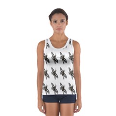 Insect Animals Pattern Women s Sport Tank Top 