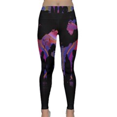 Abstract Surreal Sunset Classic Yoga Leggings by Nexatart