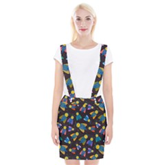 Bees Animal Insect Pattern Suspender Skirt by Nexatart