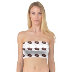 Insect Pattern Bandeau Top