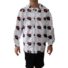 Insect Pattern Hooded Wind Breaker (kids) by Nexatart