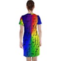 A Creative Colorful Background Short Sleeve Nightdress View2