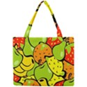 Digitally Created Funky Fruit Wallpaper Mini Tote Bag View1