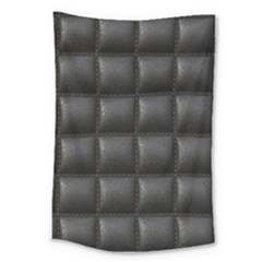 Black Cell Leather Retro Car Seat Textures Large Tapestry by Nexatart