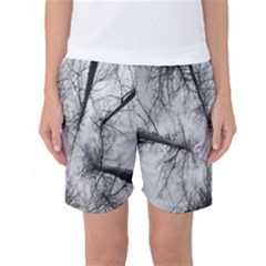 Trees Without Leaves Women s Basketball Shorts