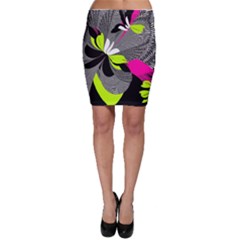 Abstract Illustration Nameless Fantasy Bodycon Skirt by Nexatart