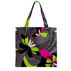 Abstract Illustration Nameless Fantasy Zipper Grocery Tote Bag by Nexatart