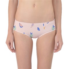 Papaya Apple Cherry Wine Fruit Pink Purple Classic Bikini Bottoms