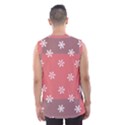 Seed Life Seamless Remix Flower Floral Red White Men s Basketball Tank Top View2