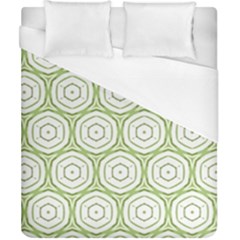 Wood Star Green Circle Duvet Cover (california King Size) by Mariart