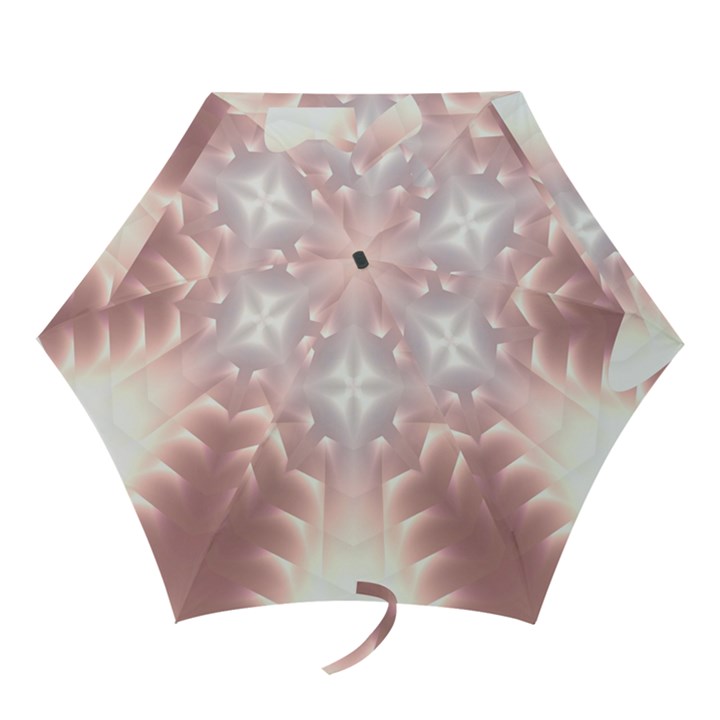 Neonite Abstract Pattern Neon Glow Background Mini Folding Umbrellas